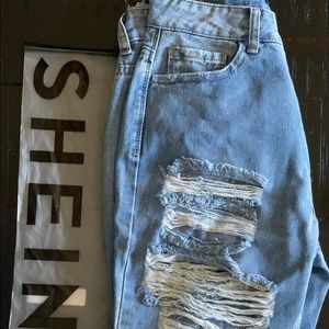SHEIN - distressed jeans